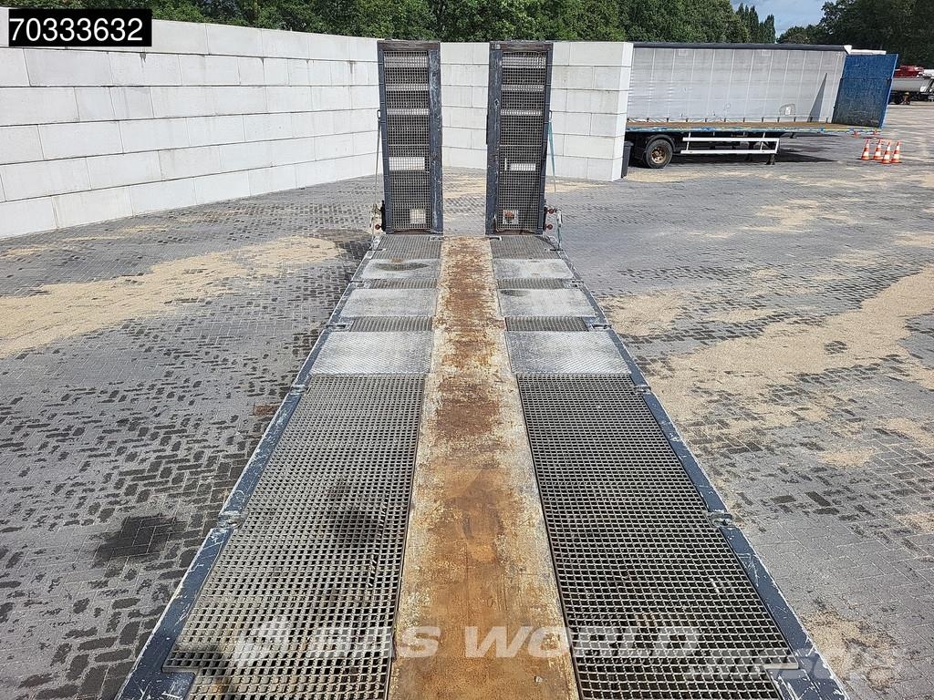 Kässbohrer LB3E MOT 05/27 Steering +Liftaxle Ramps Žemo iškrovimo puspriekabės