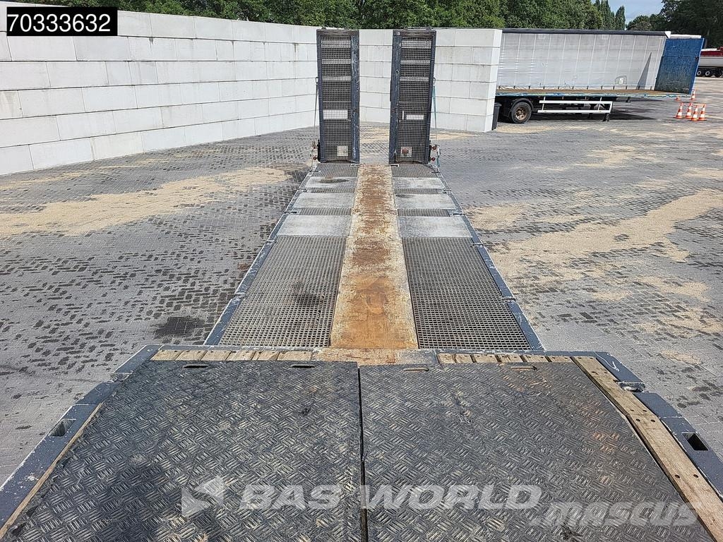 Kässbohrer LB3E MOT 05/27 Steering +Liftaxle Ramps Žemo iškrovimo puspriekabės
