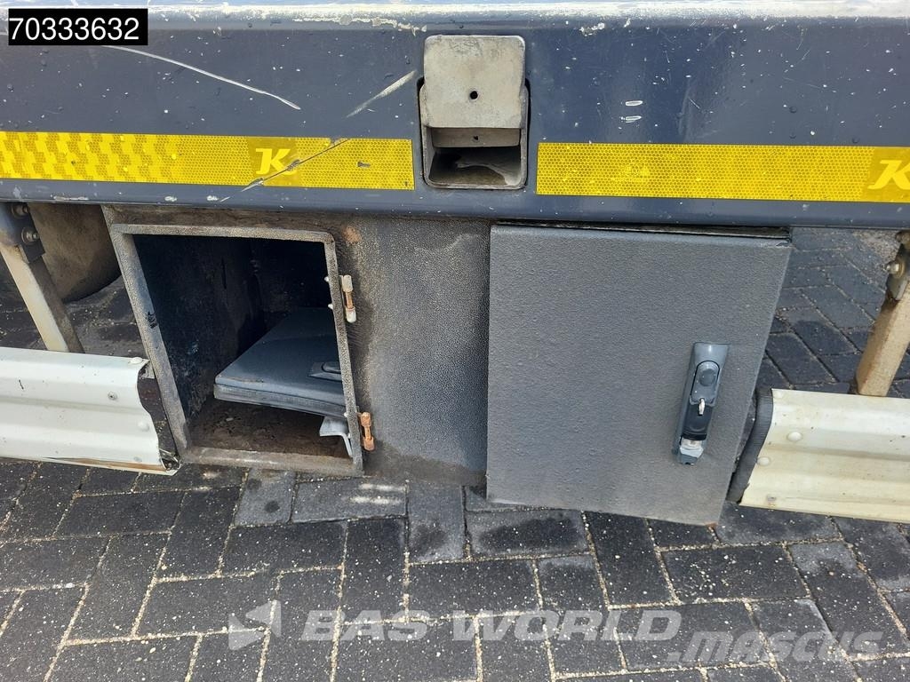 Kässbohrer LB3E MOT 05/27 Steering +Liftaxle Ramps Žemo iškrovimo puspriekabės