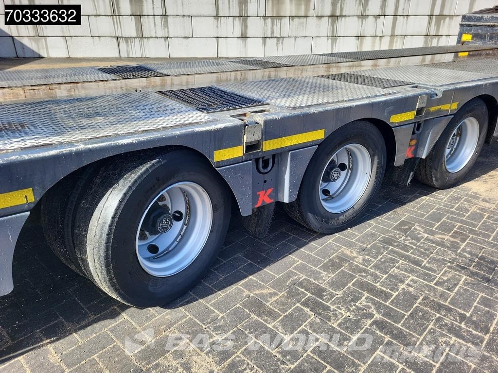 Kässbohrer LB3E MOT 05/27 Steering +Liftaxle Ramps Žemo iškrovimo puspriekabės