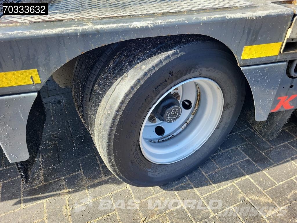 Kässbohrer LB3E MOT 05/27 Steering +Liftaxle Ramps Žemo iškrovimo puspriekabės
