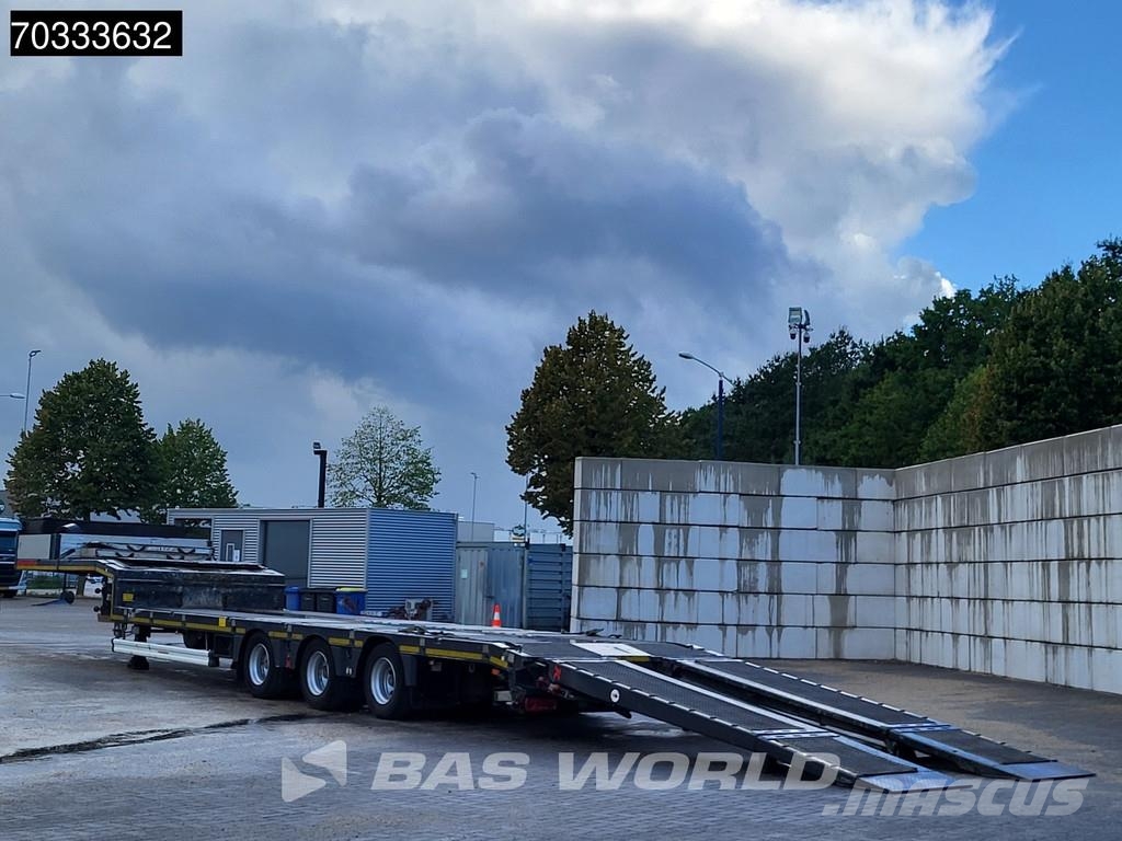 Kässbohrer LB3E MOT 05/27 Steering +Liftaxle Ramps Žemo iškrovimo puspriekabės