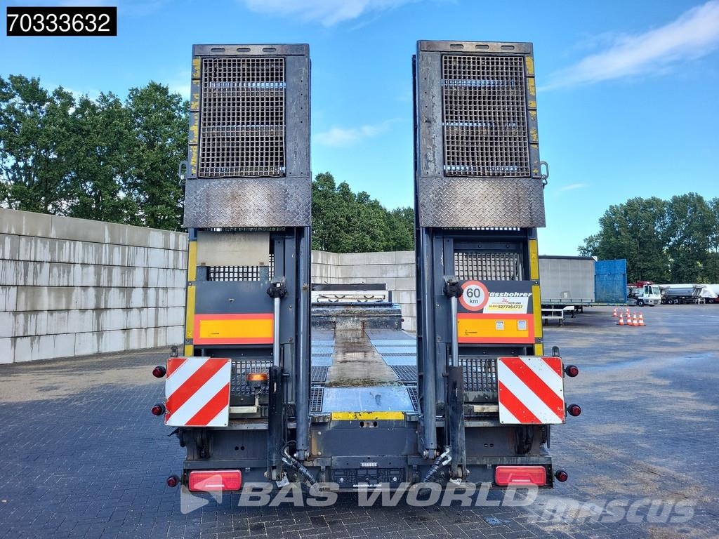 Kässbohrer LB3E MOT 05/27 Steering +Liftaxle Ramps Žemo iškrovimo puspriekabės