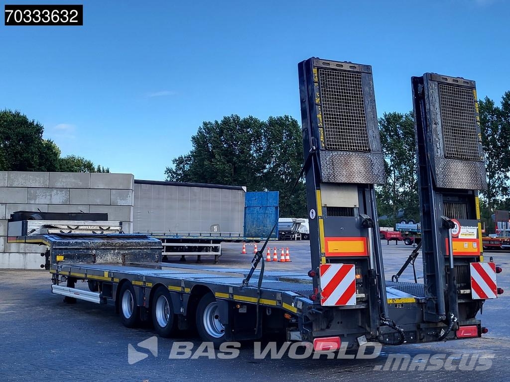 Kässbohrer LB3E MOT 05/27 Steering +Liftaxle Ramps Žemo iškrovimo puspriekabės
