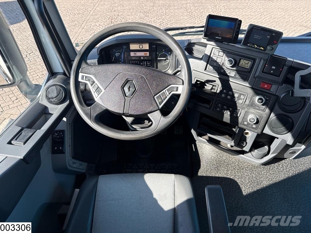 Renault C 430 8x4, EURO 6, Palfinger, Steel suspension Pritschenwagen/Pritschenwagen mit Seitenklappe
