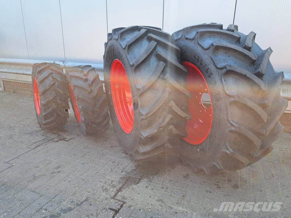 Mitas + Trelleborg 480/65R28 Mitas + 340/65R18 Trellebor Pneumatici, ruote e cerchioni