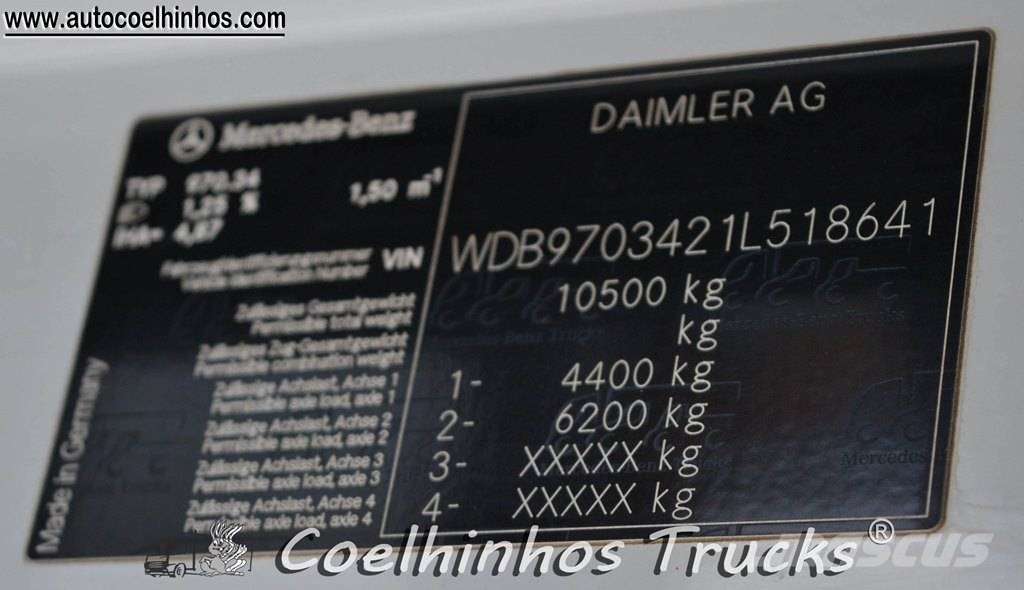 Mercedes-Benz 1018 Atego // 4x4 شاحنات مسطحة/مفصلية الجوانب