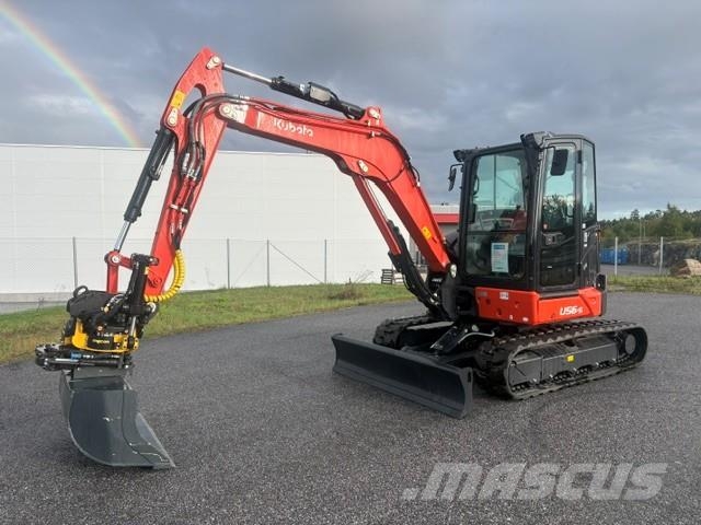 Kubota U56-5 ENGCON PIHDEILLÄ Miniescavatori