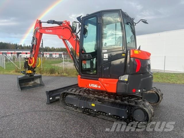 Kubota U56-5 ENGCON PIHDEILLÄ Miniescavatori