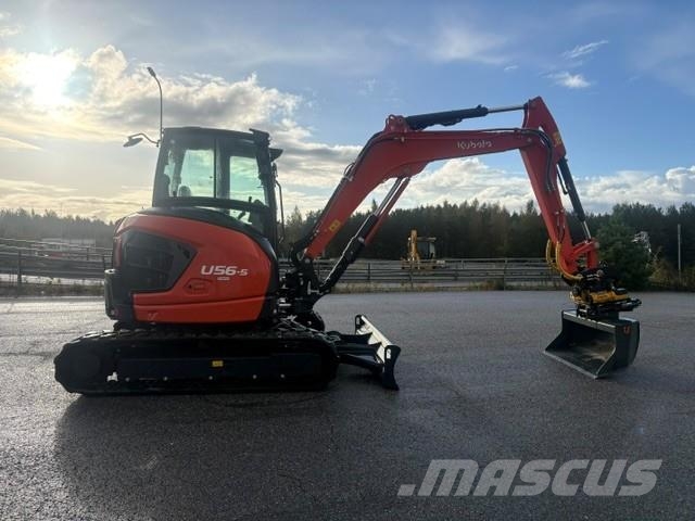 Kubota U56-5 ENGCON PIHDEILLÄ Miniescavatori