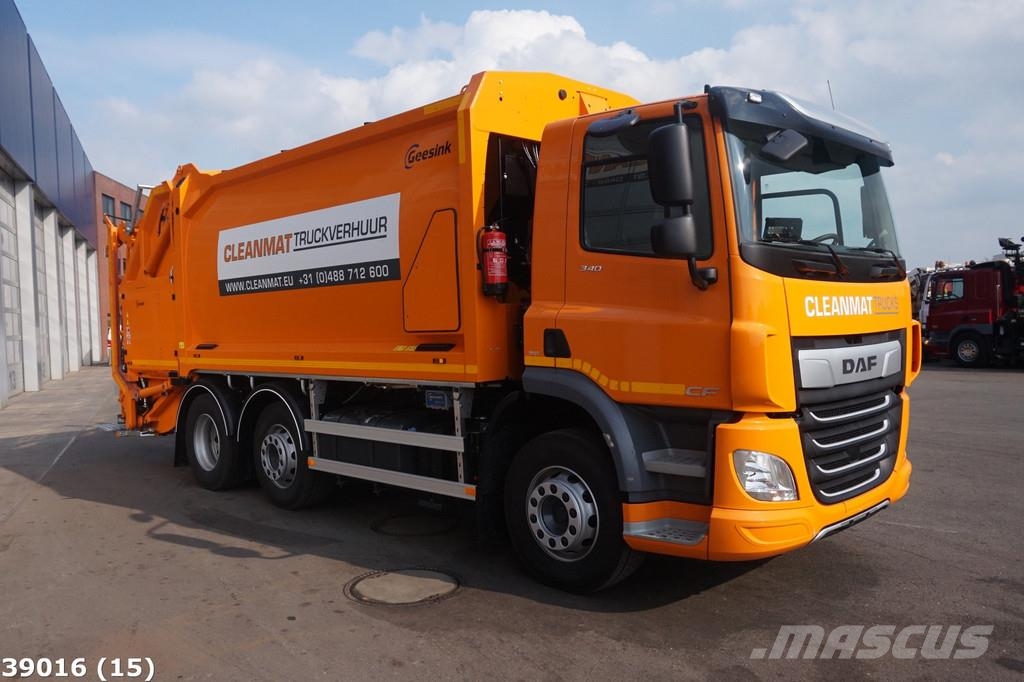 DAF FAG CF 340 Geesink 20m³ Welvaarts weighing system Απορριμματοφόρα