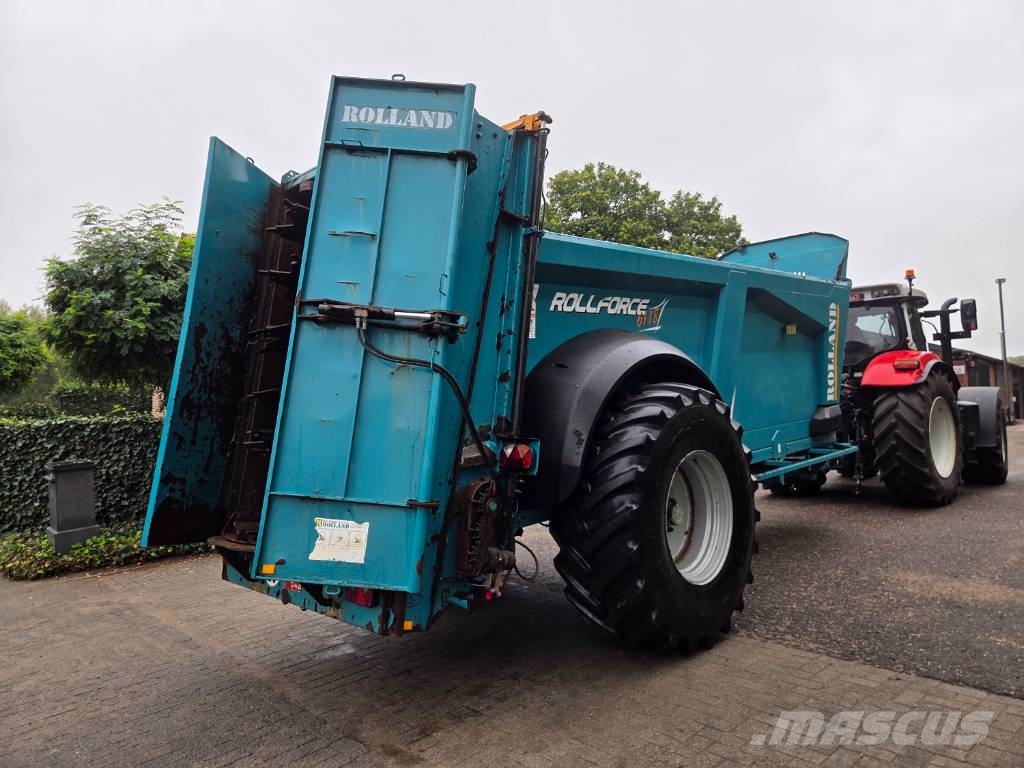 Rolland Rollforce 6118 معدات توزيع السماد العضوي