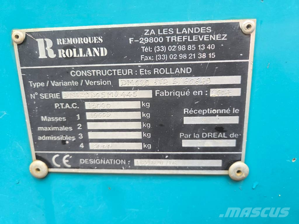 Rolland Rollforce 6118 معدات توزيع السماد العضوي