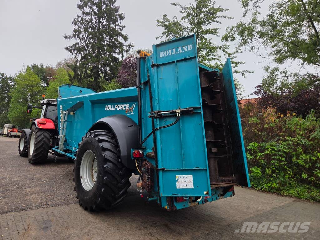 Rolland Rollforce 6118 معدات توزيع السماد العضوي