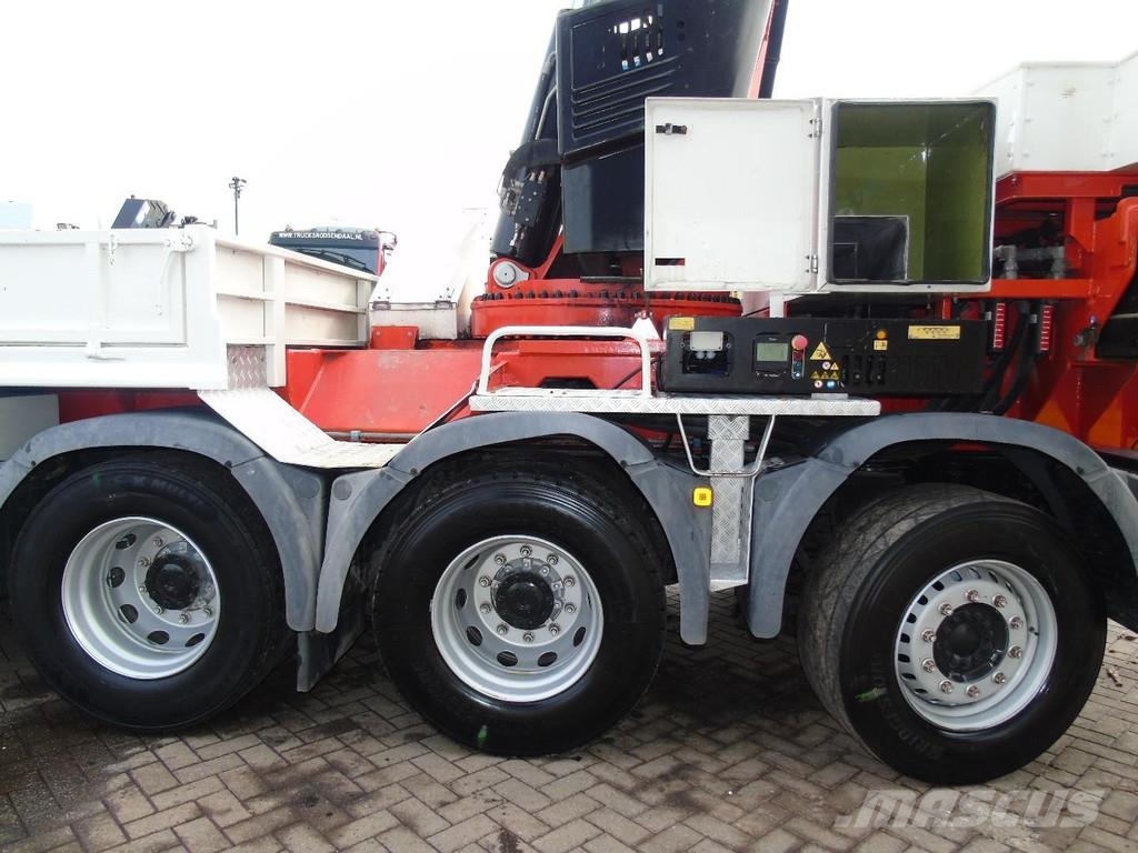 MAN TGX 580 + EFFER 1855/6S + 8X4 + EURO 6 + REMOTE + Grúas todo terreno