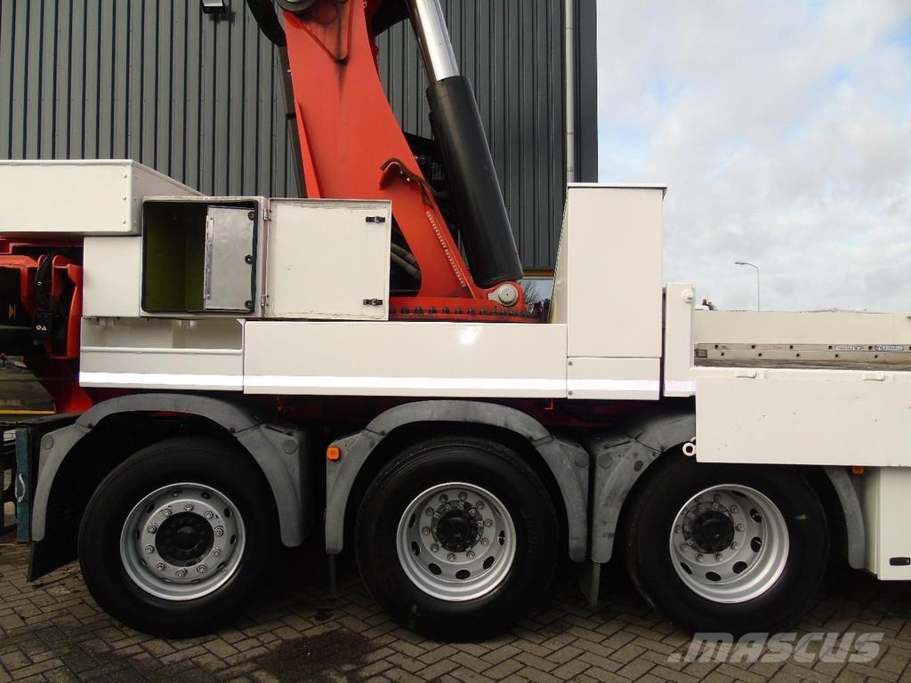 MAN TGX 580 + EFFER 1855/6S + 8X4 + EURO 6 + REMOTE + Grúas todo terreno