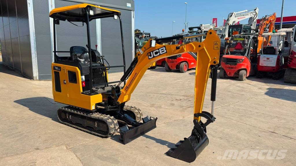 JCB 16C-1 - 2022 YEAR - 950 WORKING HOURS ミニ油圧ショベル 7t以下(ミニユンボ・ミニディガー)