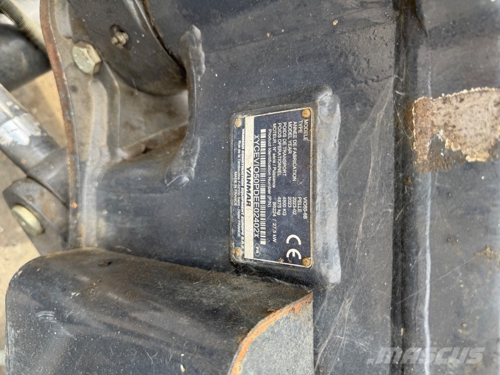 Yanmar VIO50 (02402) حفارات صغيرة أقل من 7 طن (حفارات صغيرة)