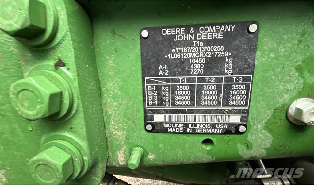 John Deere 6120 M COMMAN QUAD Трактори