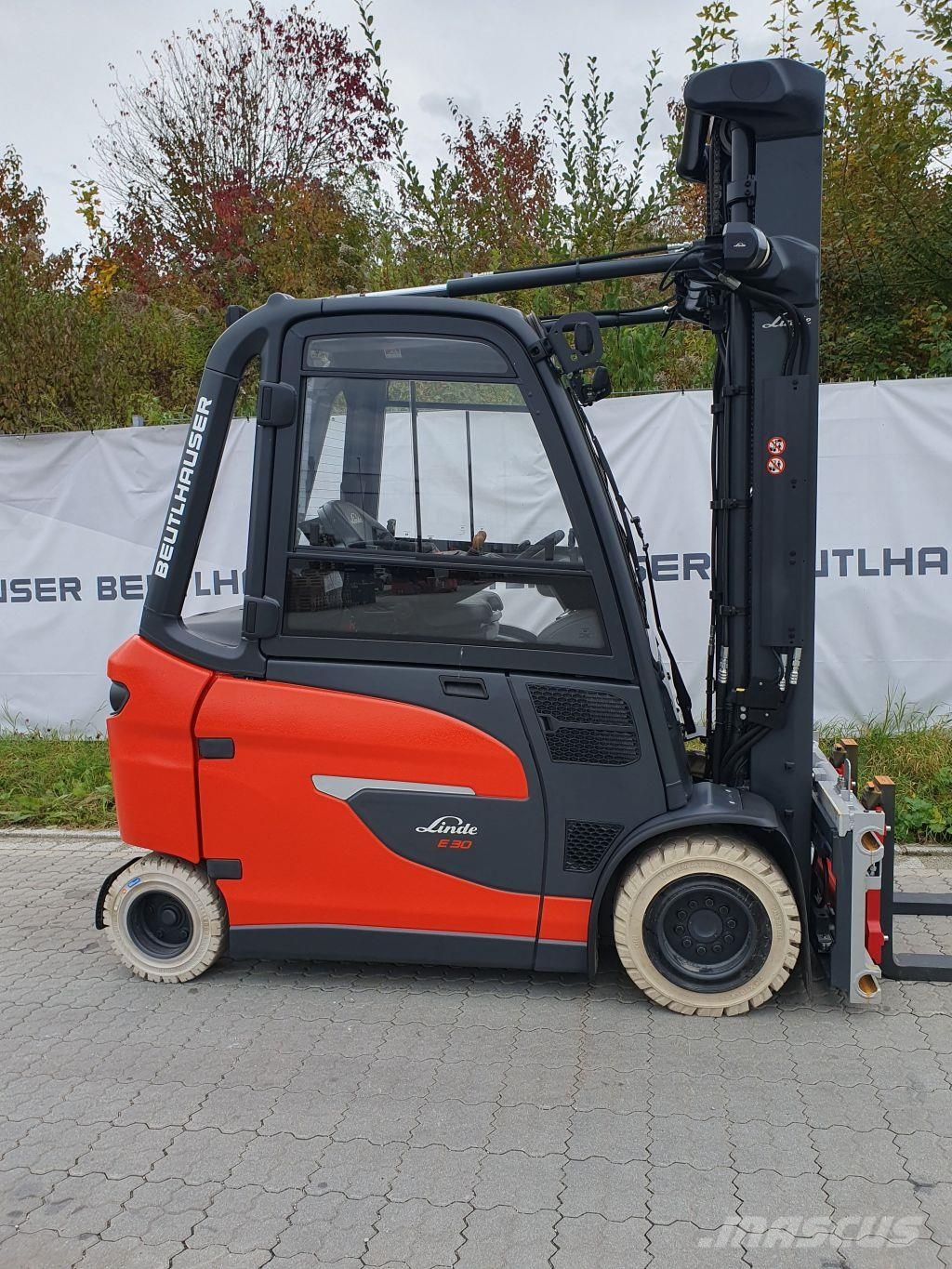 Linde E30/600HL 전동 지게차