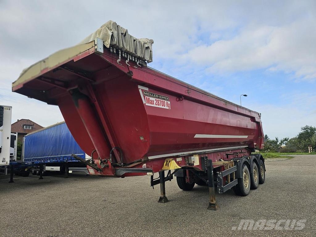 Meiller MHPS 12/27/LOSS4, STEEL TIPPER / 30 M3/ SAF DISC / Piekabes pašizgāzēji