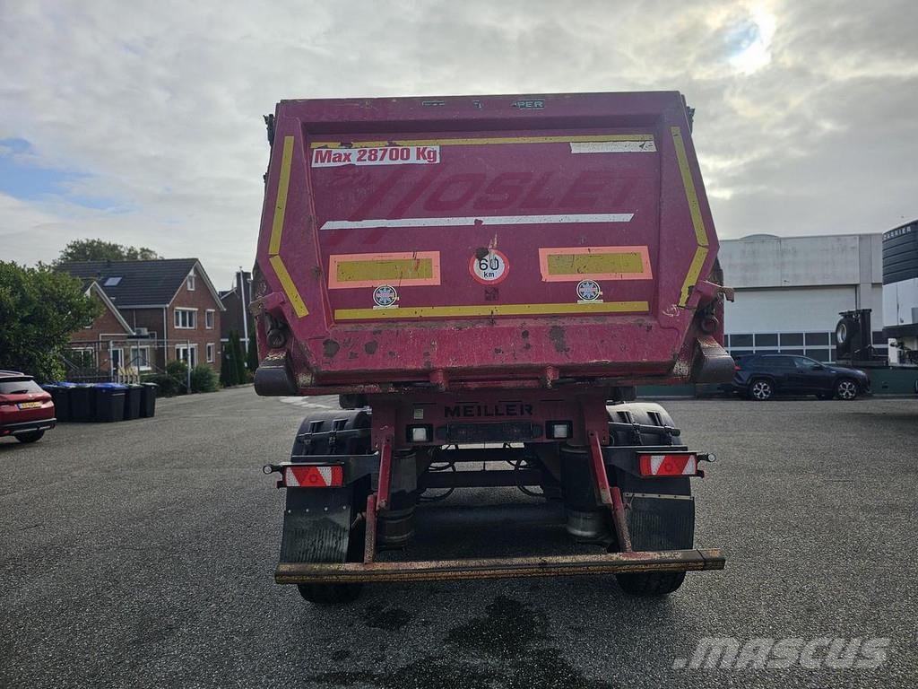 Meiller MHPS 12/27/LOSS4, STEEL TIPPER / 30 M3/ SAF DISC / Piekabes pašizgāzēji