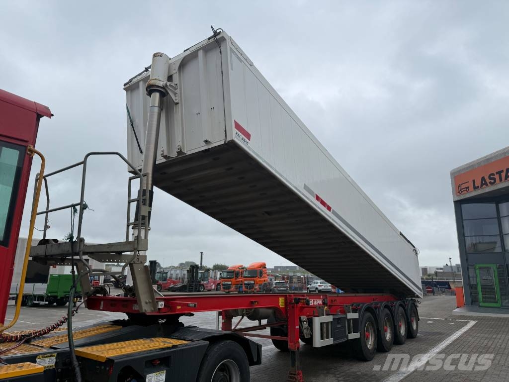 Kel-Berg 4 axle Tipper / Alukastenmulde Kipper 37m3 نصف مقطورات قلابة