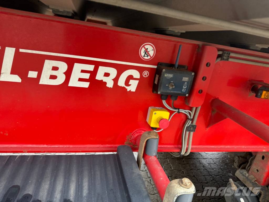 Kel-Berg 4 axle Tipper / Alukastenmulde Kipper 37m3 نصف مقطورات قلابة