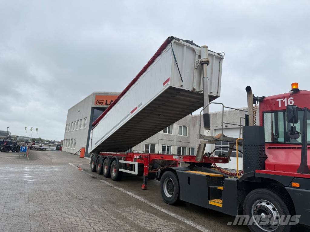 Kel-Berg 4 axle Tipper / Alukastenmulde Kipper 37m3 نصف مقطورات قلابة