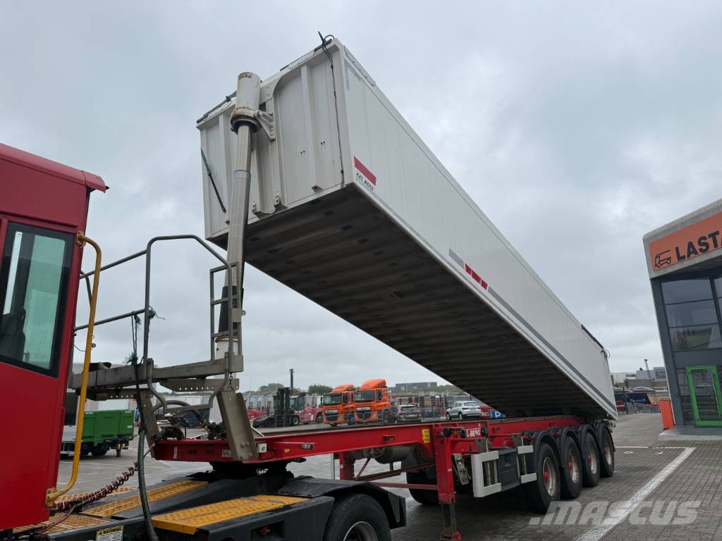 Kel-Berg 4 axle Tipper / Alukastenmulde Kipper 37m3 نصف مقطورات قلابة