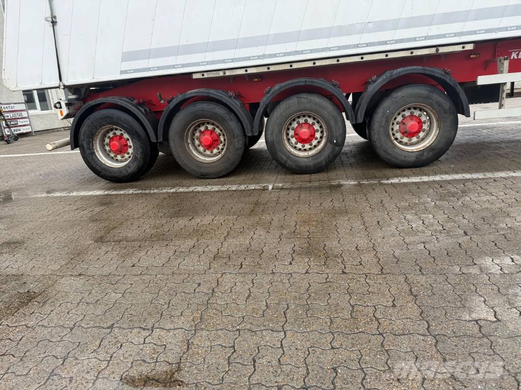 Kel-Berg 4 axle Tipper / Alukastenmulde Kipper 37m3 نصف مقطورات قلابة