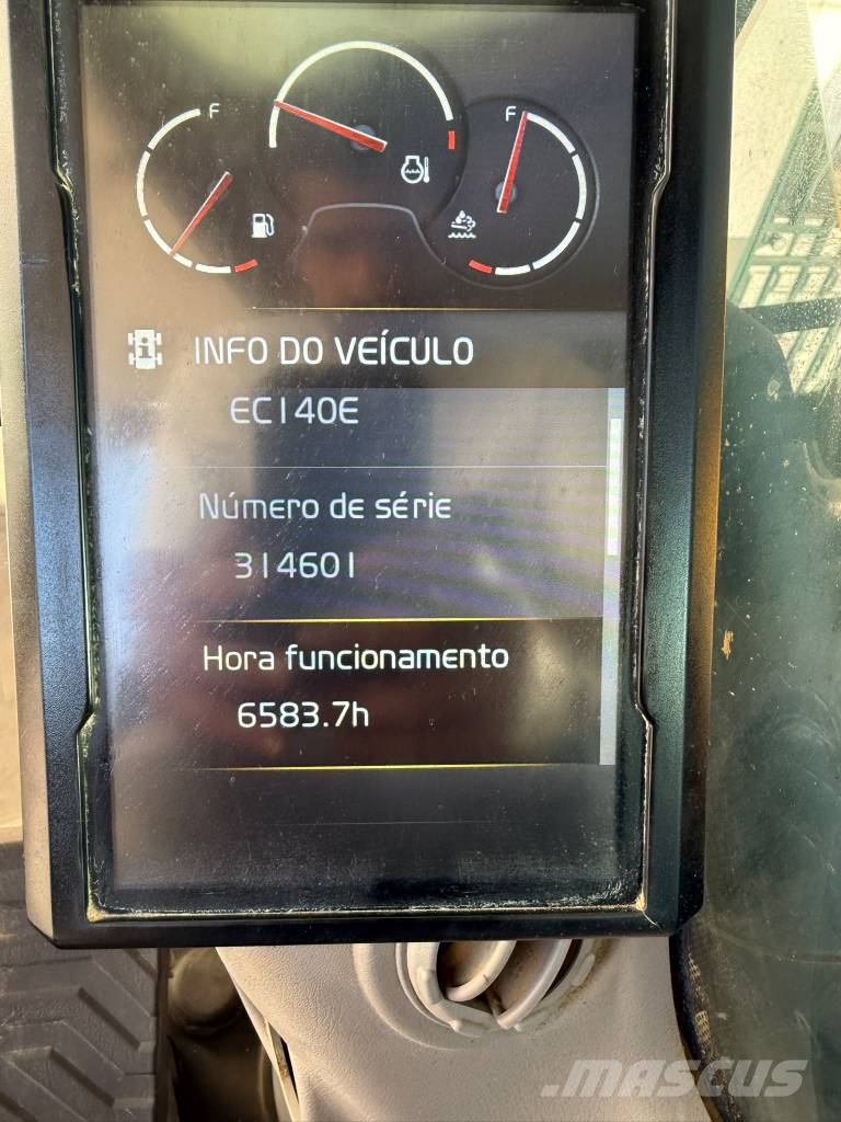 Volvo EC 140 EL Bageri gusjeničari