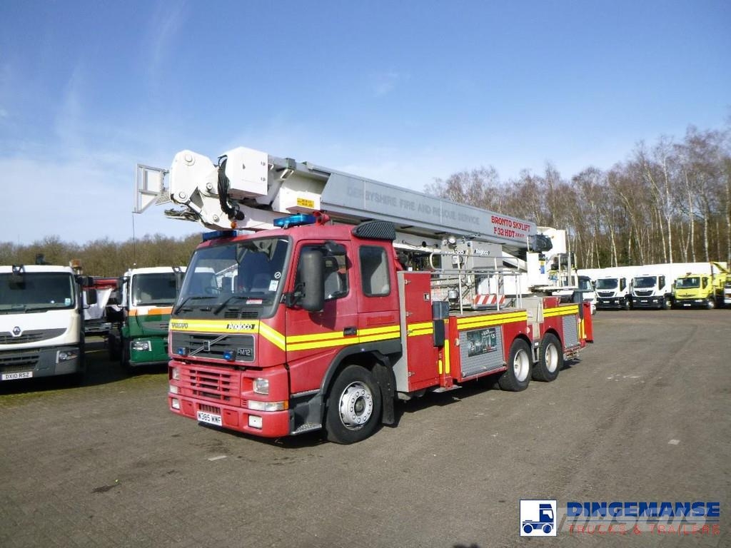 Volvo FM12 6x4 RHD Bronto Skylift F32HDT Angloco fire tr Hasičské vozy