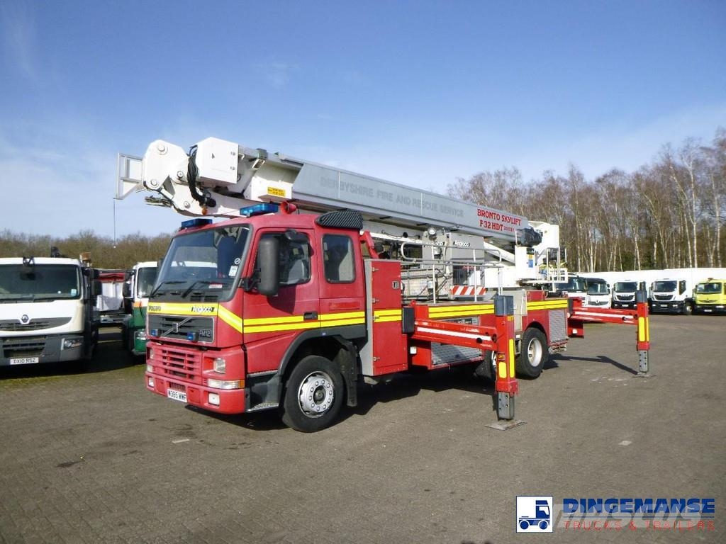 Volvo FM12 6x4 RHD Bronto Skylift F32HDT Angloco fire tr Hasičské vozy
