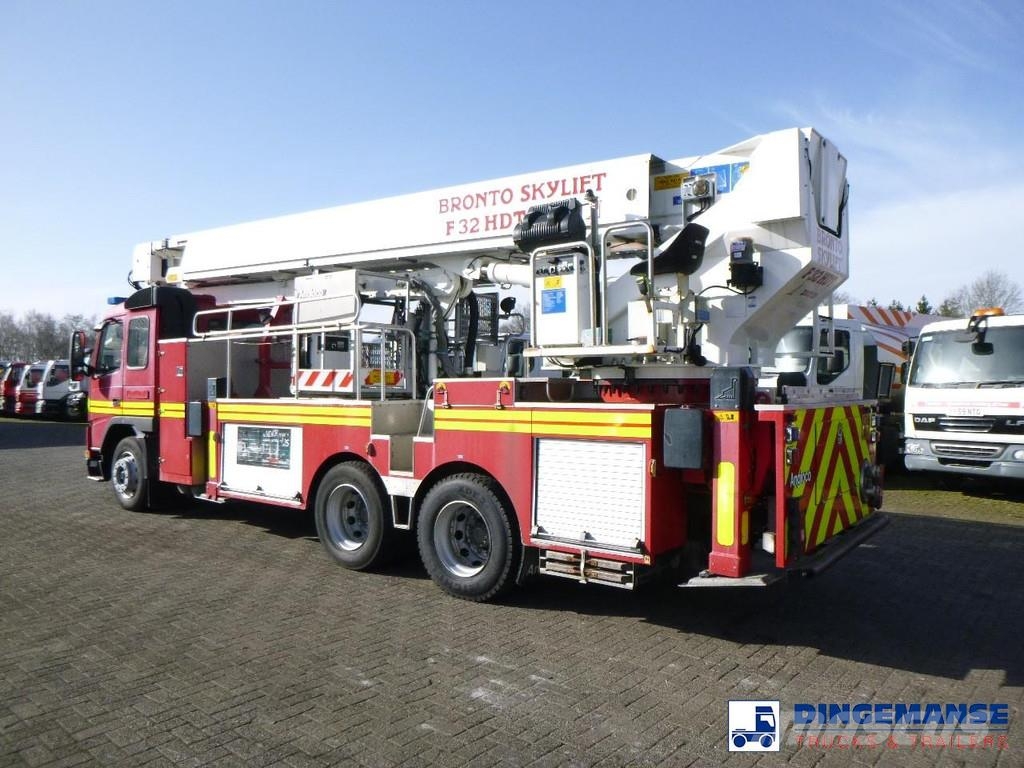 Volvo FM12 6x4 RHD Bronto Skylift F32HDT Angloco fire tr Hasičské vozy
