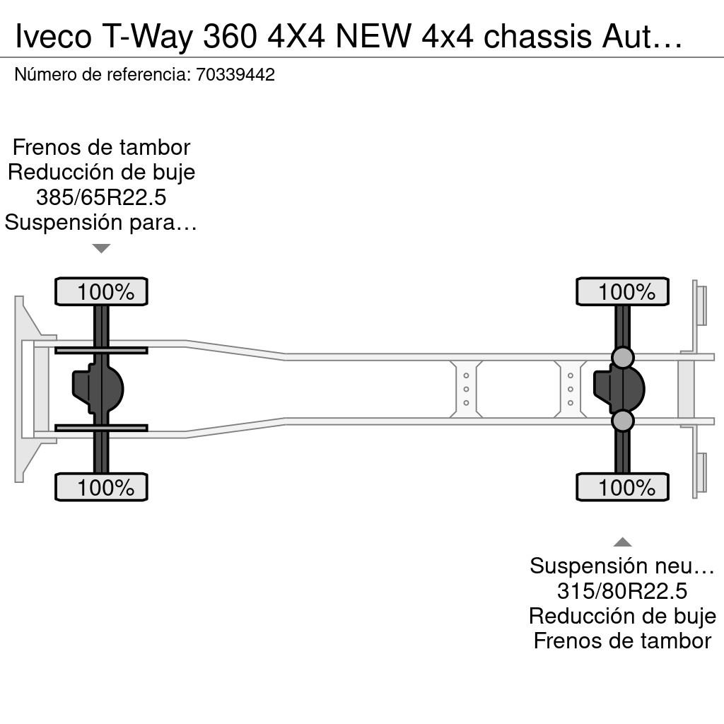 Iveco T-Way 360 4X4 NEW 4x4 chassis Automatic Airco Euro Çekiciler