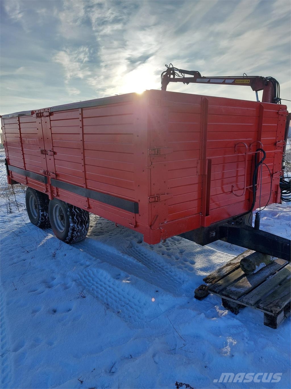 Kipa Kipa/Pehtoori 9500kg Telikärry Tipper trucks