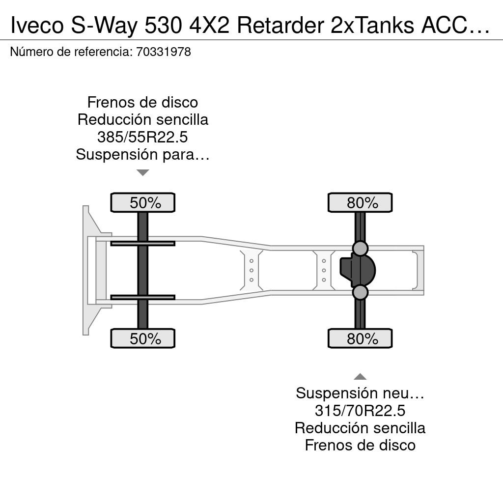 Iveco S-Way 530 4X2 Retarder 2xTanks ACC Standklima Sattelzugmaschinen