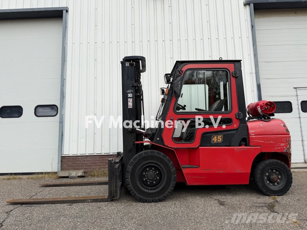 Hangcha CPYD45 Heftruck LPG (dujiniai) krautuvai