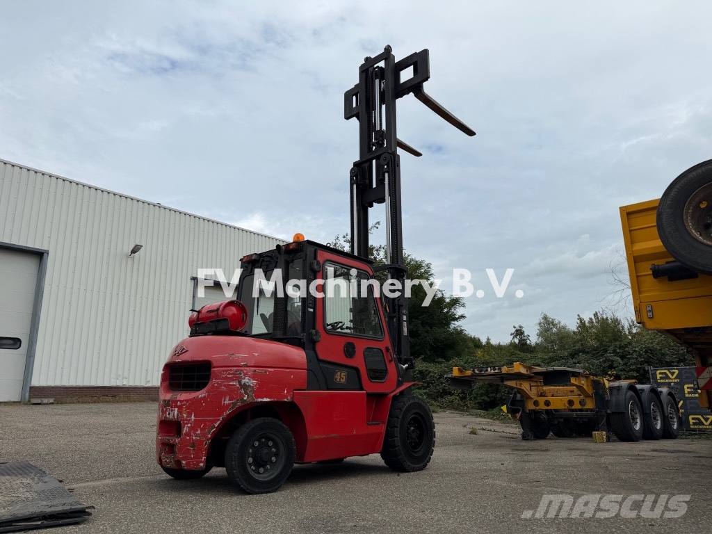 Hangcha CPYD45 Heftruck LPG (dujiniai) krautuvai
