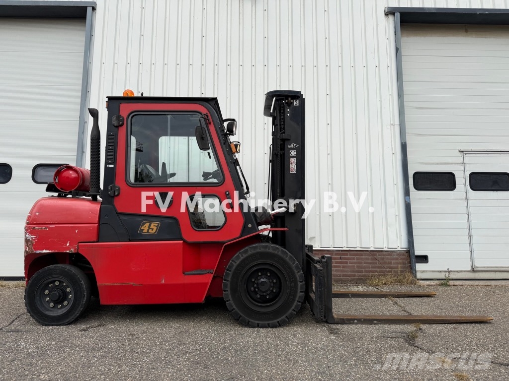 Hangcha CPYD45 Heftruck LPG (dujiniai) krautuvai