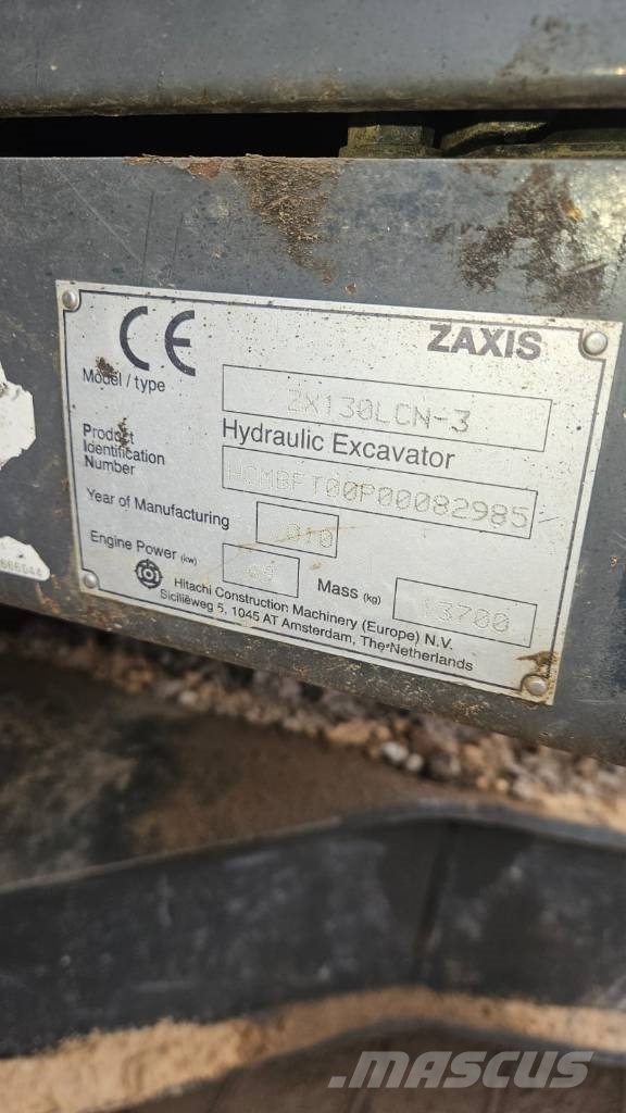 Hitachi Zaxis 130 LCN-3 Escavadeiras de esteiras