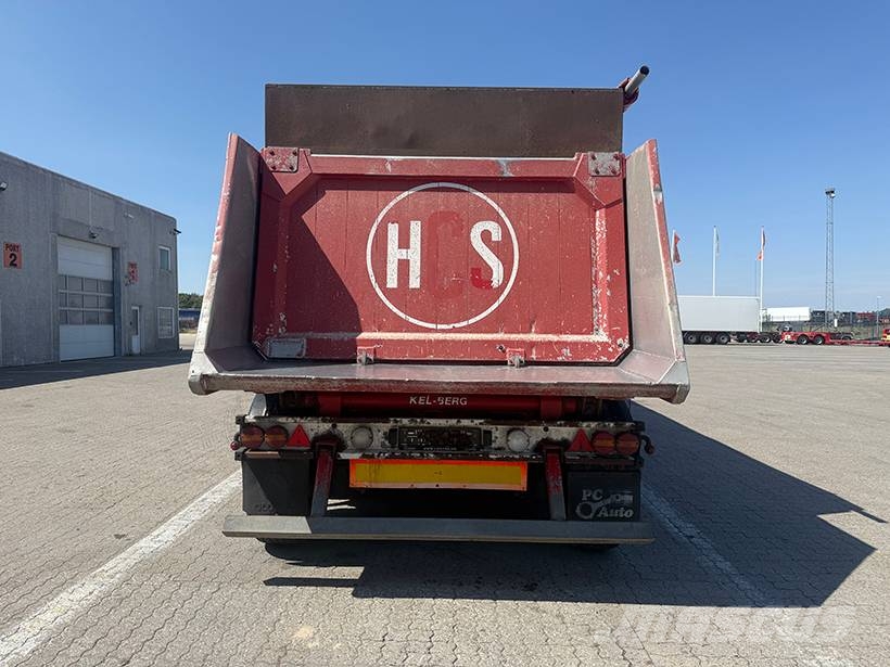Kel-Berg Tipper / Alukastenmulde Kipper 44m3 Semirremolques de volteo