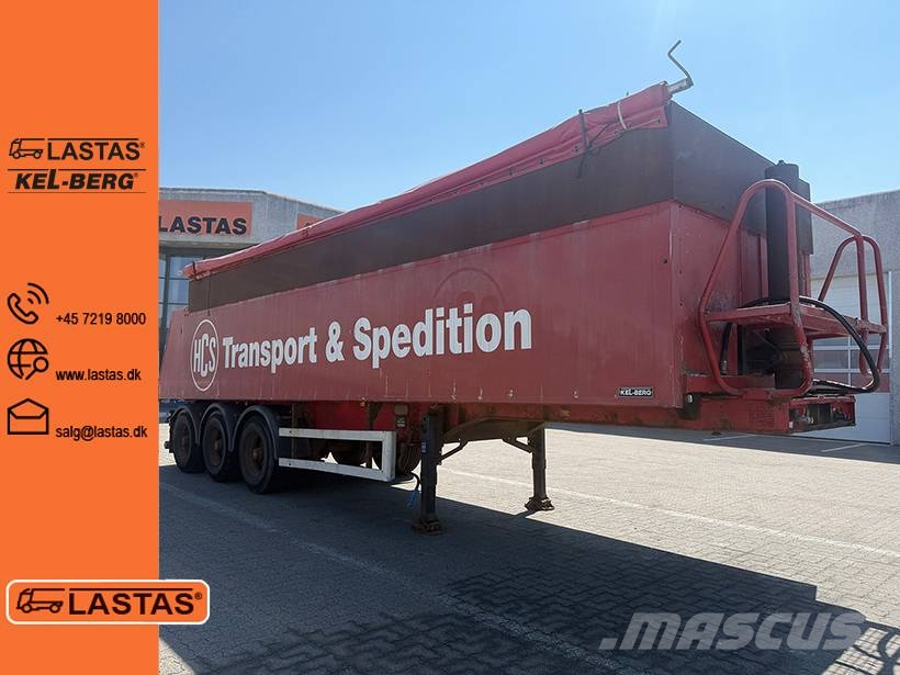 Kel-Berg Tipper / Alukastenmulde Kipper 44m3 Semirremolques de volteo
