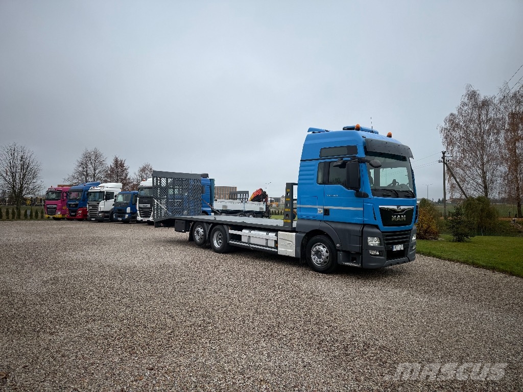 MAN TGX 26.420 Camiones portamaquinaria