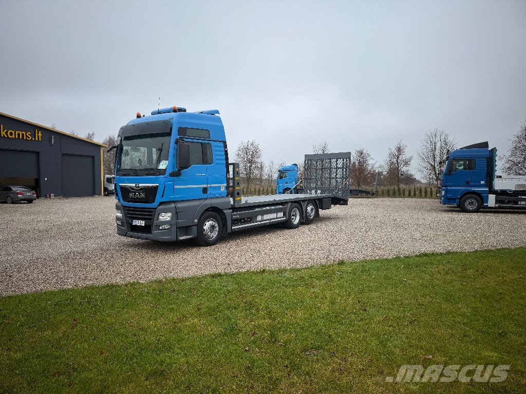 MAN TGX 26.420 Camiones portamaquinaria