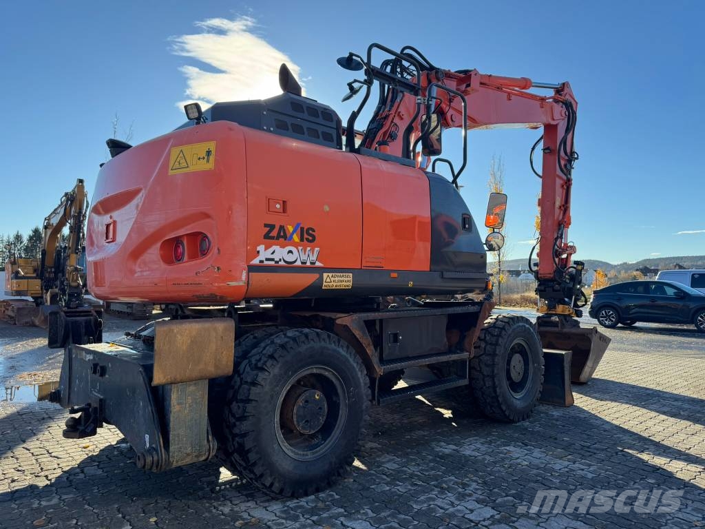Hitachi ZX140W-6 Hjulgravere