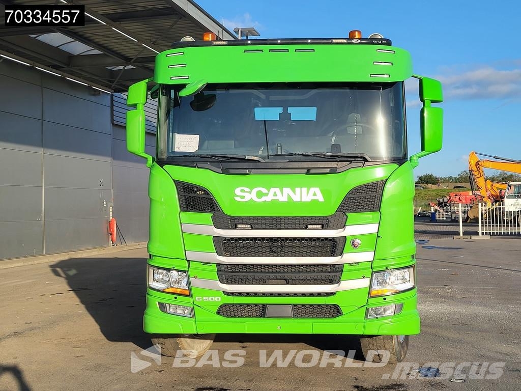 Scania G500 6X4 20tons Containersystem Big-Axle Full Stee شاحنات الرافعات الخطافية