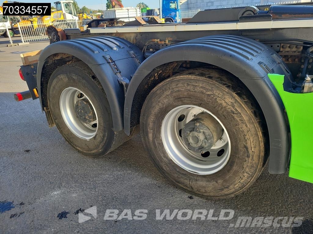 Scania G500 6X4 20tons Containersystem Big-Axle Full Stee شاحنات الرافعات الخطافية