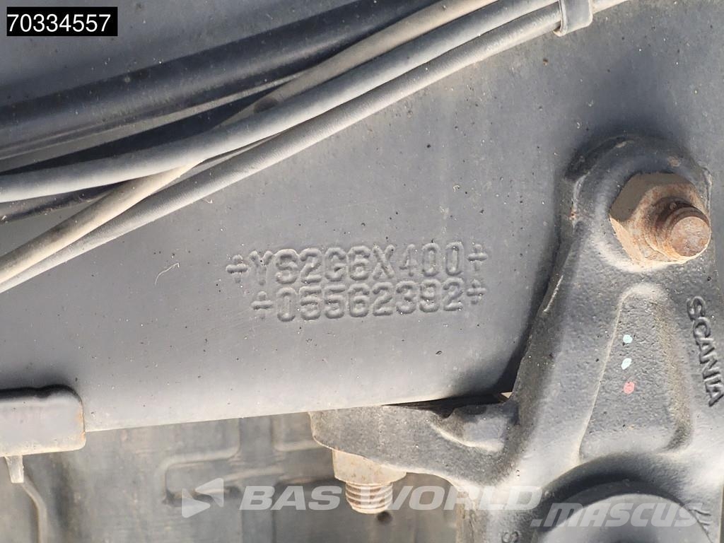 Scania G500 6X4 20tons Containersystem Big-Axle Full Stee شاحنات الرافعات الخطافية